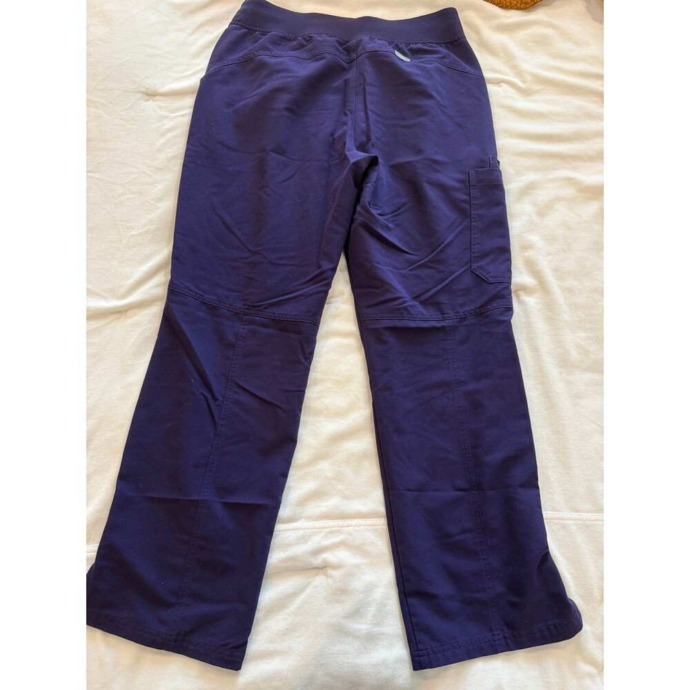 Figs Kade cargo purple pants medium petite - Picture 3 of 6